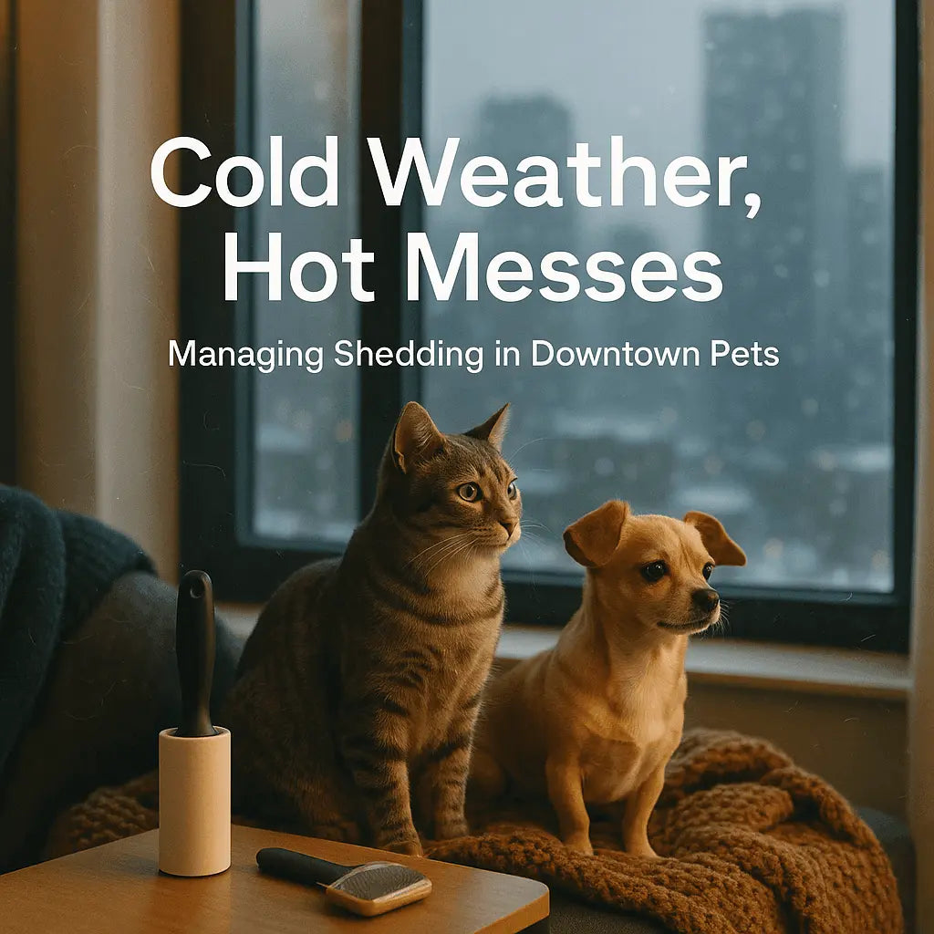 Cold Weather, Hot Messes: Managing Shedding in Downtown Pets
