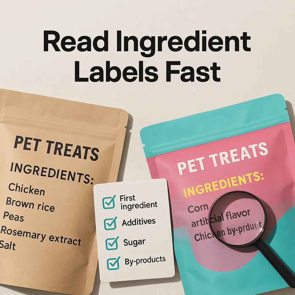 Not All Treats Are Created Equal: How to Read Ingredient Labels Fast