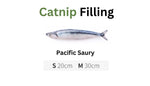100% Silvervine/Catnip Filled Fish Cuddle Toy CATWANT