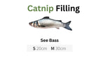 100% Silvervine/Catnip Filled Fish Cuddle Toy CATWANT