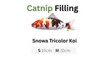 100% Silvervine/Catnip Filled Fish Cuddle Toy CATWANT