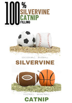 100% Silvervine/Catnip Filled Sport Ball Set - 4-Pack CATWANT