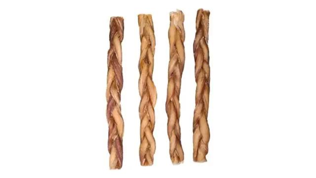 12" Braided Bully Stick Only One Treats