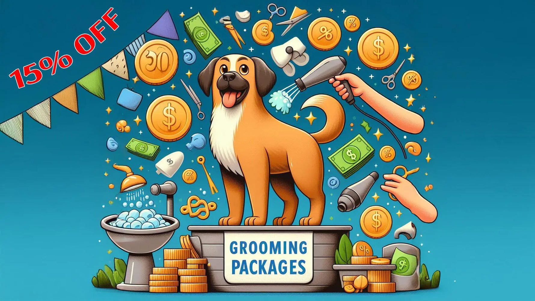 5 Full Grooming Package - #1 - Extra Small ( Under 8 Lb.) - With a 15% Discount (1) - PAWMART.ca