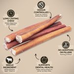 6 Inch Standard Bully Stick Dog Chews, product photo 3 of 9