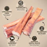 6 Inch Thick Bully Stick Dog Chews, product photo 3 of 9