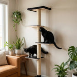 72 inches Wall Mounted Cat Tower - Perfect for small spaces Noba Animal Co.