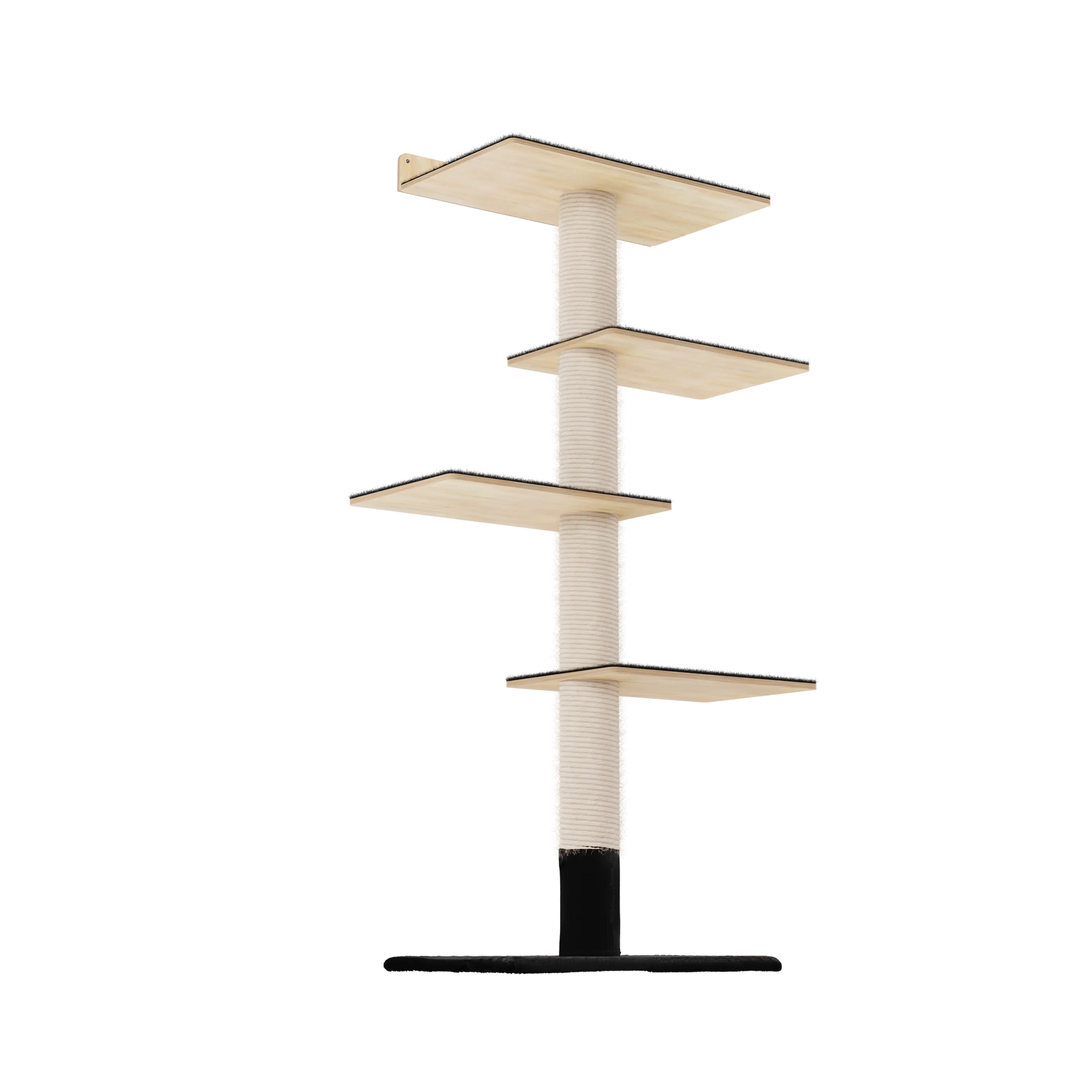 72 inches Wall Mounted Cat Tower - Perfect for small spaces Noba Animal Co.