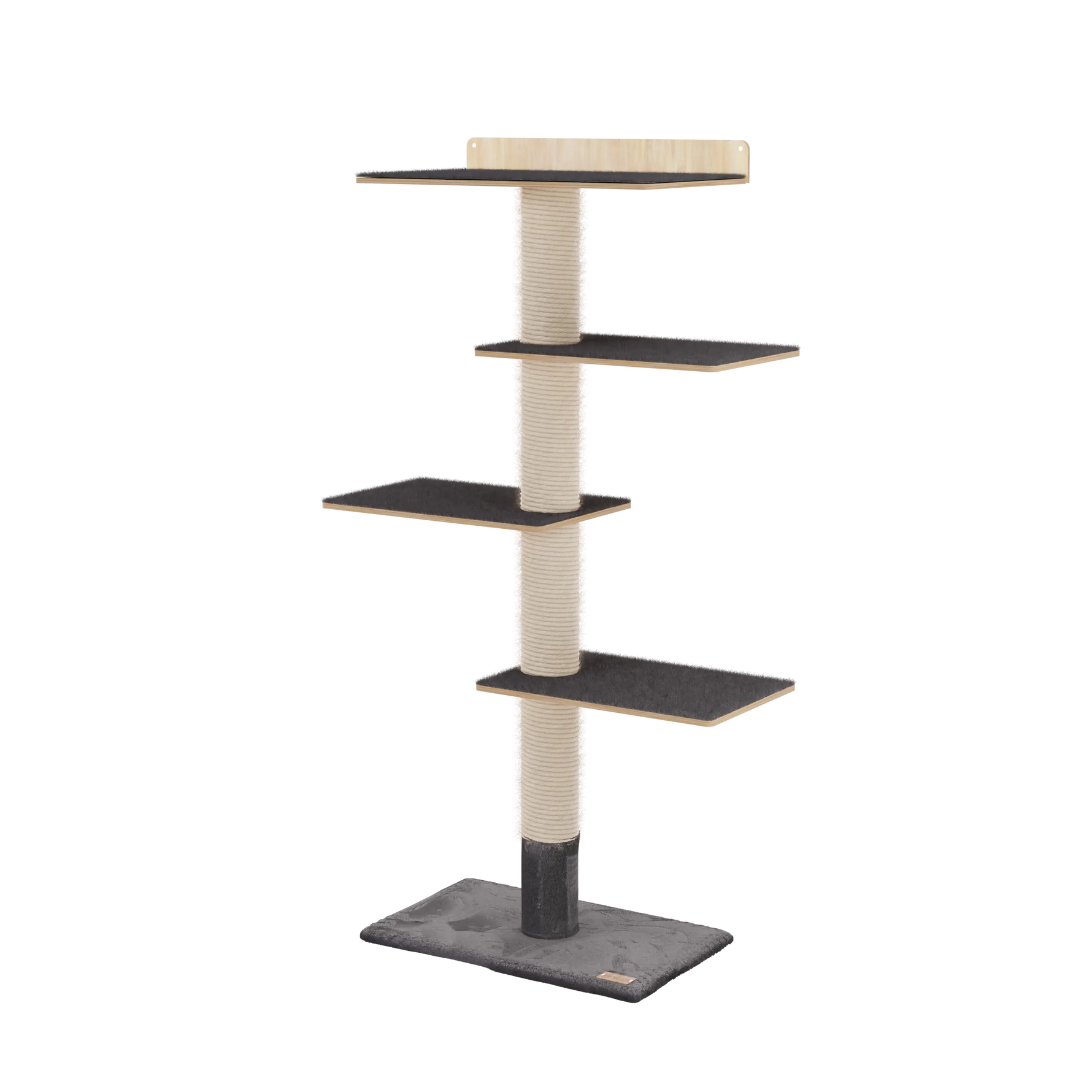 72 inches Wall Mounted Cat Tower - Perfect for small spaces Noba Animal Co.