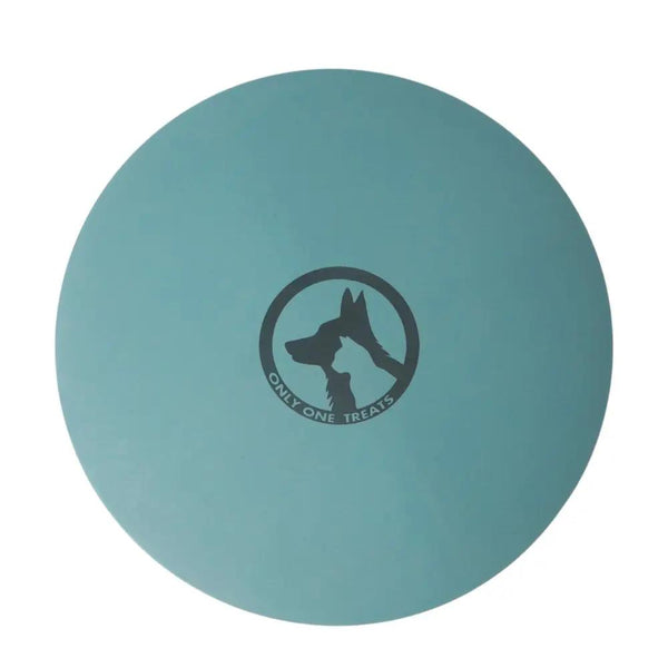 8" Silicone Lick Mat - Blue Only One Treats
