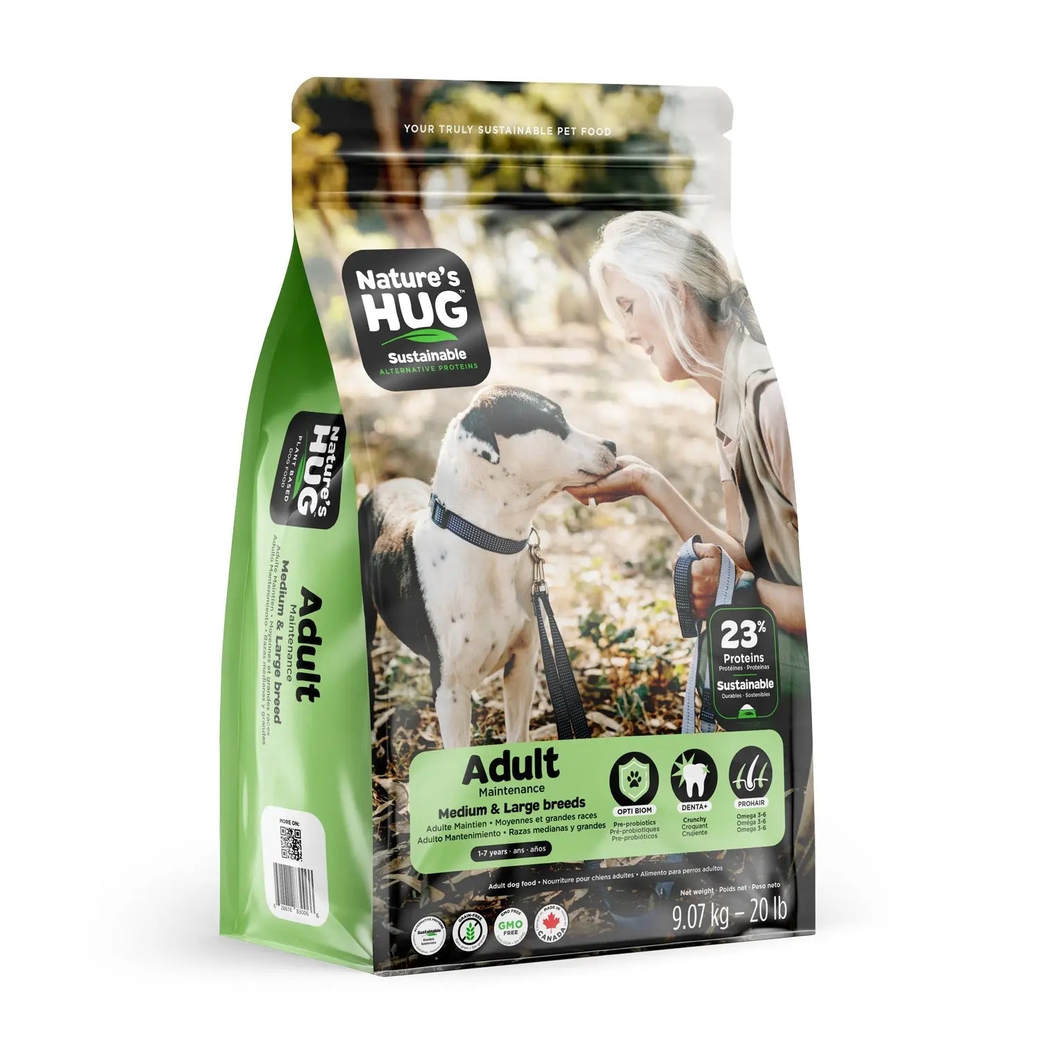Adult, Dog Food for Medium & Large Breeds (1-7 Years) With SRT™ Nature’s HUG™ Pet Food Inc.
