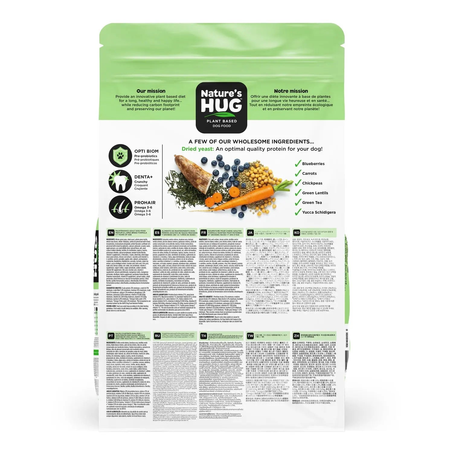 Adult, Dog Food for Medium & Large Breeds (1-7 Years) With SRT™ Nature’s HUG™ Pet Food Inc.