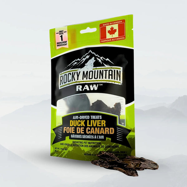 Air Dried Duck Liver 50G ROCKY MOUNTAIN RAW