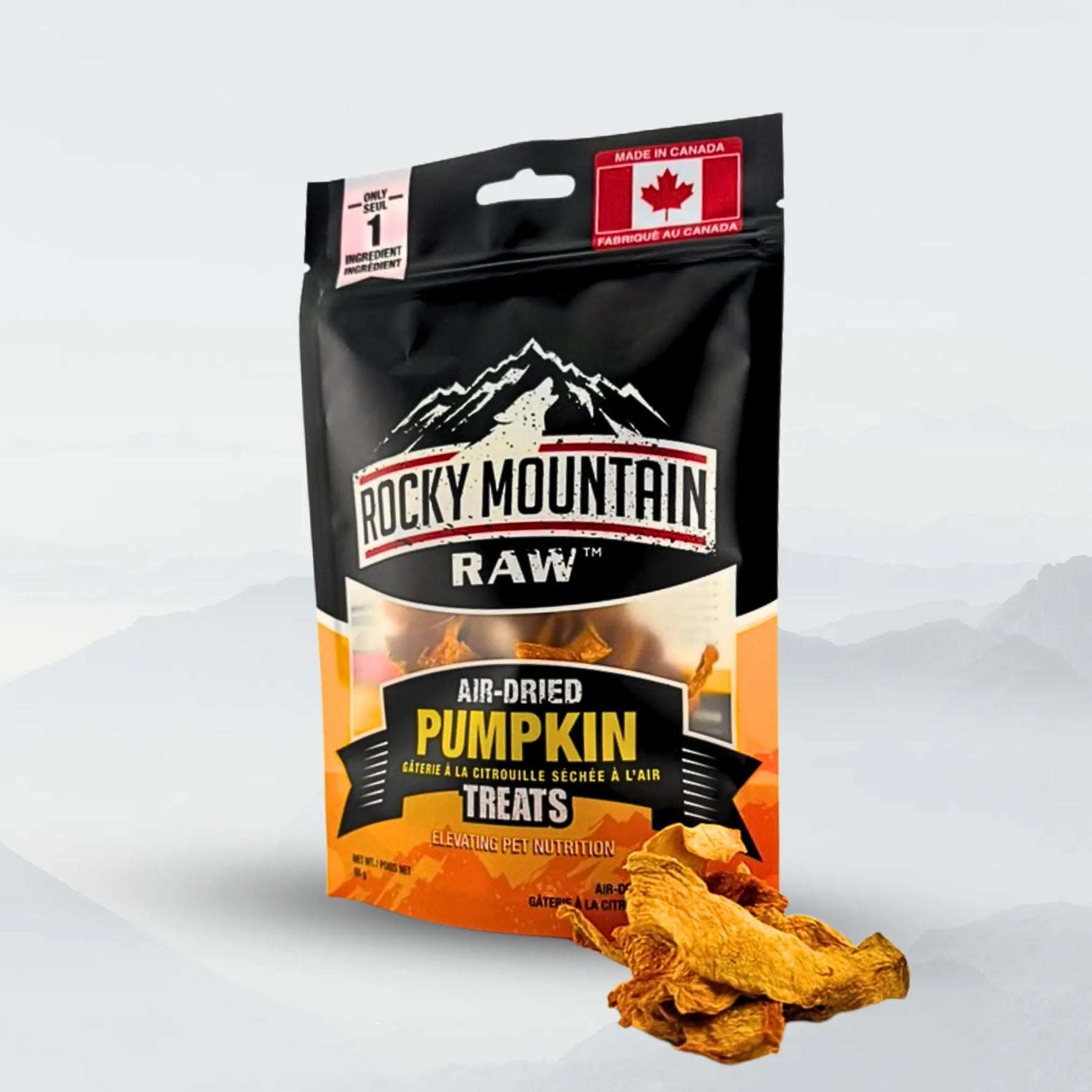Air Dried Pumpkin Treats ROCKY MOUNTAIN RAW