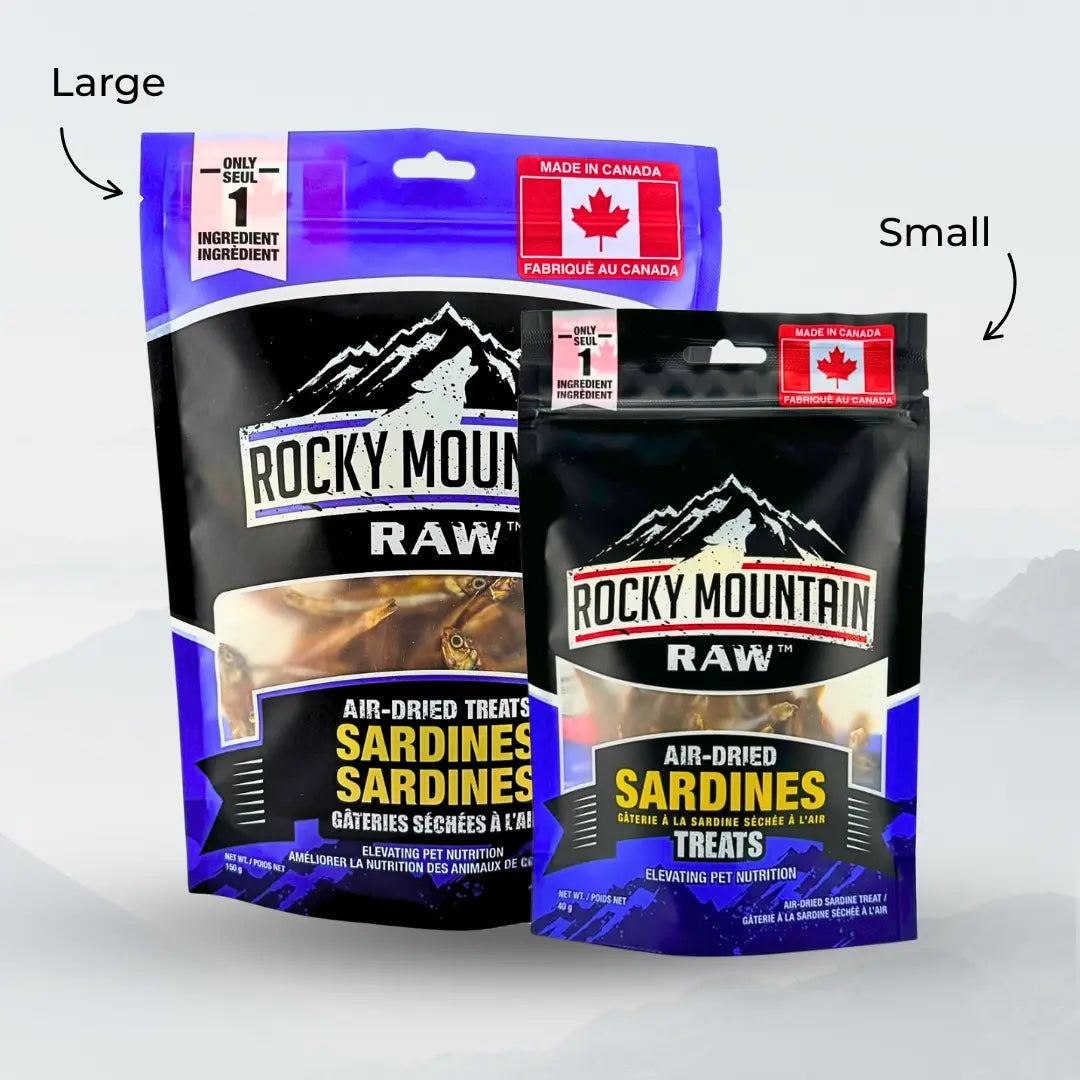 Air Dried Sardines ROCKY MOUNTAIN RAW
