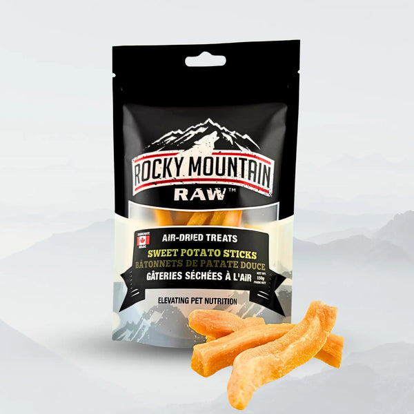 Air-Dried Sweet Potato Sticks ROCKY MOUNTAIN RAW