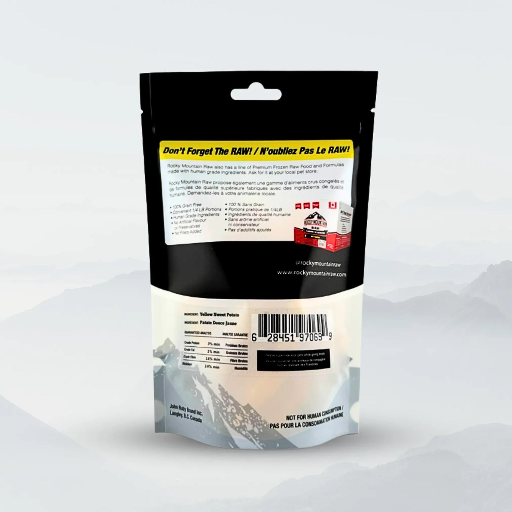 Air-Dried Sweet Potato Sticks ROCKY MOUNTAIN RAW