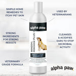 Alpha Paw - Allergy Itch Relief Shampoo - For Cats and Dogs Alpha Paw