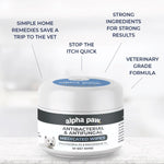 Alpha Paw - Antibacterial & Antifungal Medicated Wipes - Wipes for Cat and Dogs Alpha Paw