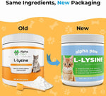 Alpha Paw - Cat L-Lysine - Supplements for Cat Alpha Paw