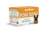 BACK2RAW - COMPLETE PORK BLEND - 4LB BOX  - Raw for Dogs BACK2RAW