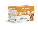 BACK2RAW - COMPLETE TURKEY BLEND - 4LB BOX  - Raw for Dogs BACK2RAW