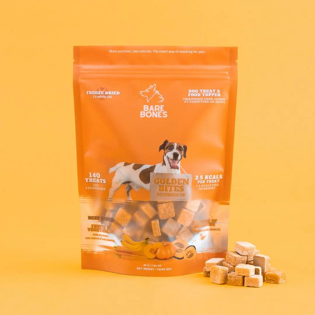 BARE BONE- GOLDEN BITES - LIVER TREATS Bare Bones