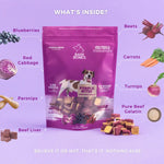 BARE BONE- PURPLE BITES - LIVER TREATS Bare Bones