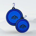 BLUE Foldable Dog Bowl ROCKY MOUNTAIN RAW