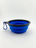 BLUE Foldable Dog Bowl ROCKY MOUNTAIN RAW
