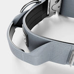 BULLYBILLOWS - 5cm Combat® Dog Collar - PLATINUM BullyBillows