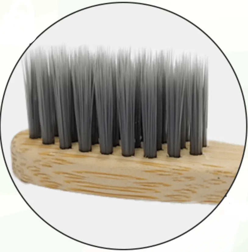 Bamboo Dog Toothbrush 4 Pack Black Sheep Organics