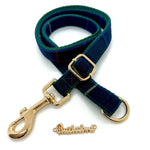 Barclay leash with hands-free extension Puccissimé Pet Couture