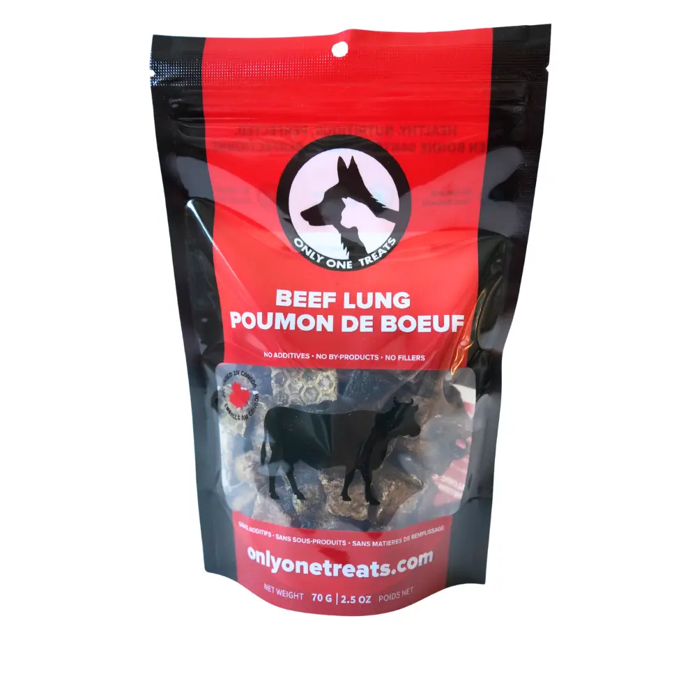 Beef Lung 70g Only One Treats