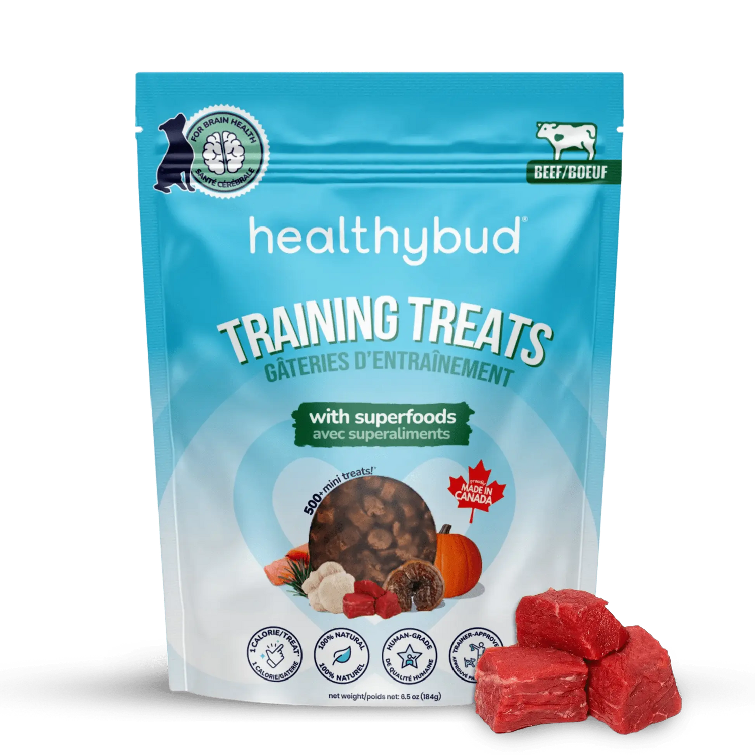 Beef Mini Training Treats healthybud