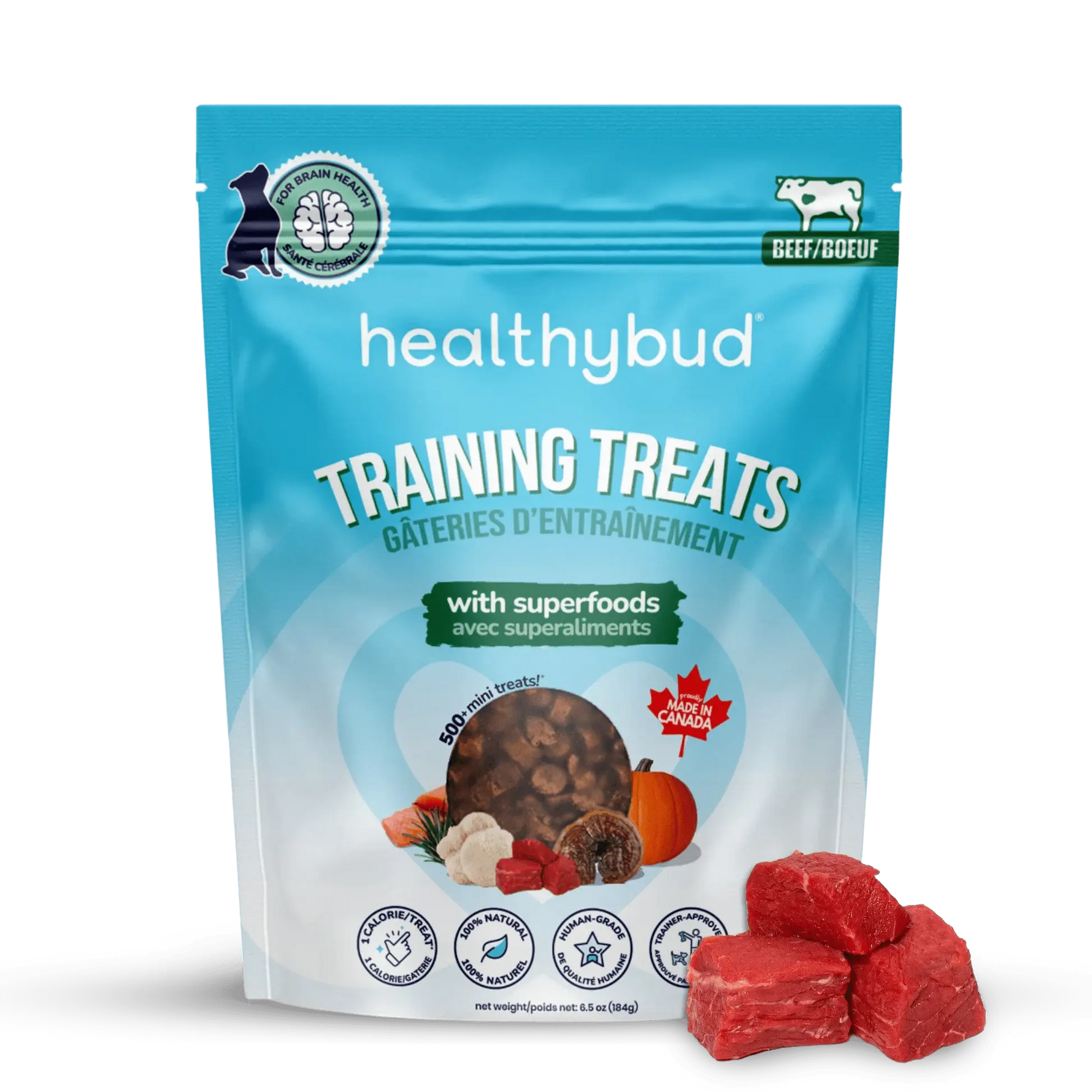 Beef Mini Training Treats healthybud
