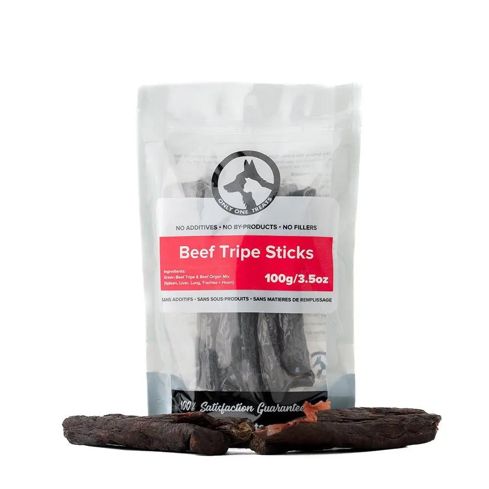 Beef Tripe Sticks 100g Only One Treats