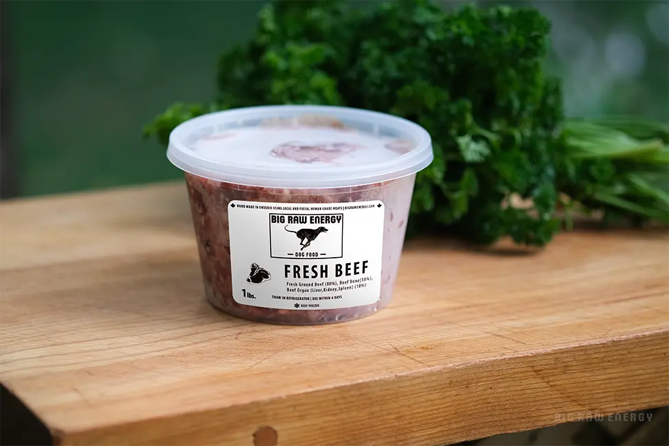 Big Raw Energy - Fresh Raw Beef - Raw Food PAWMART Pet Store - Grooming - Toronto