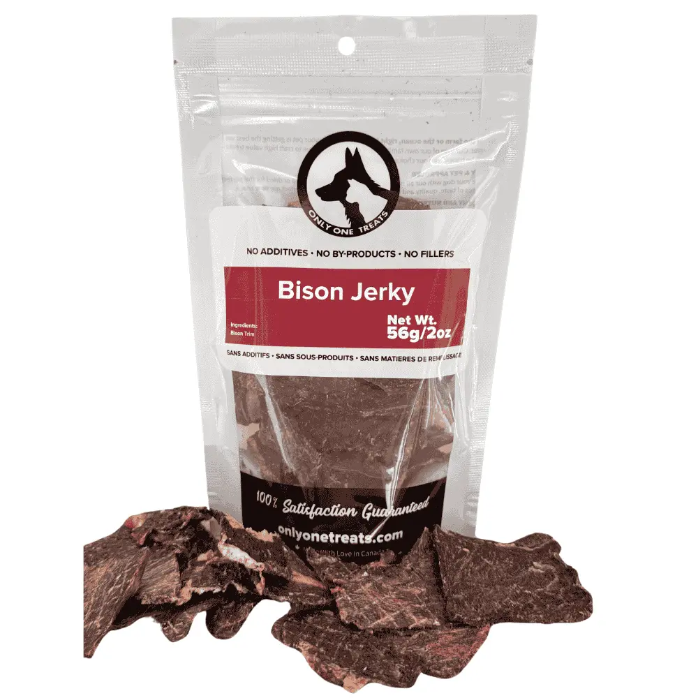 Bison Jerky 56g Only One Treats