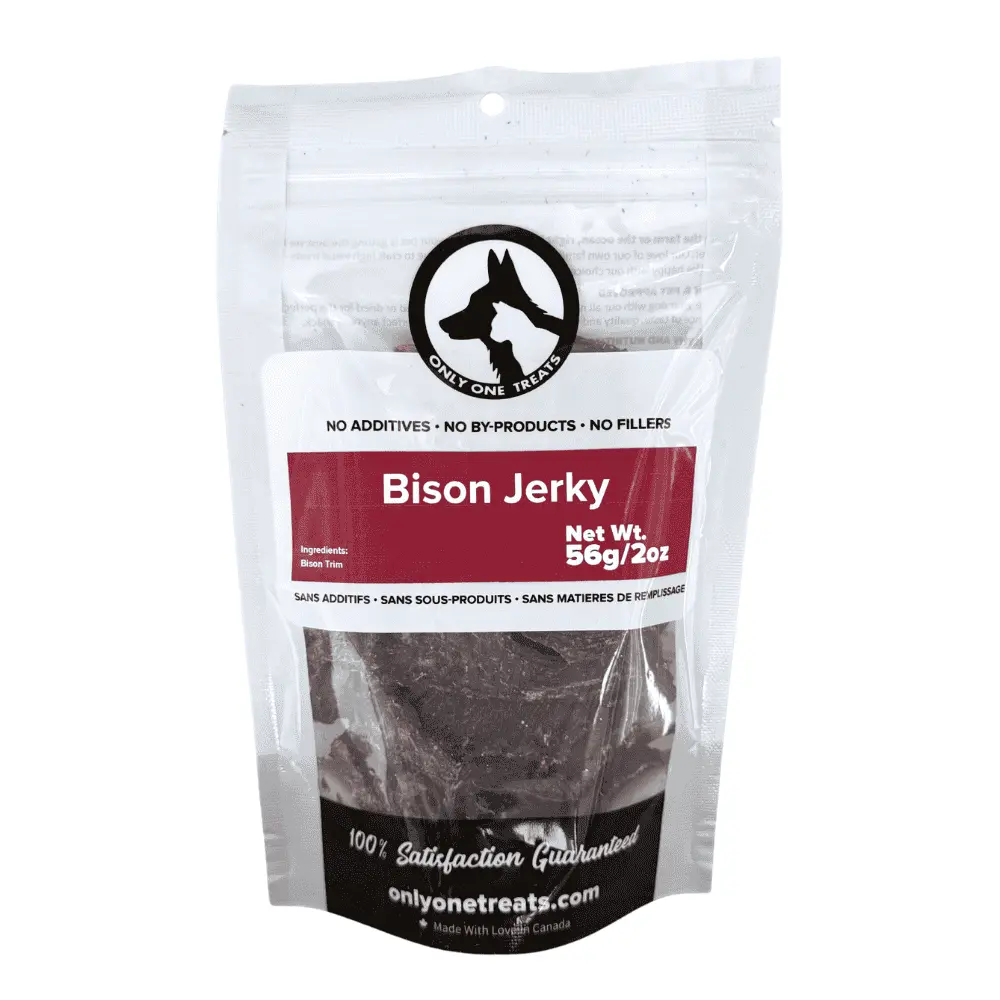 Bison Jerky 56g Only One Treats