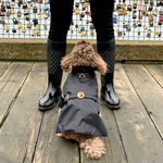 Black Rain Jacket Puccissimé Pet Couture