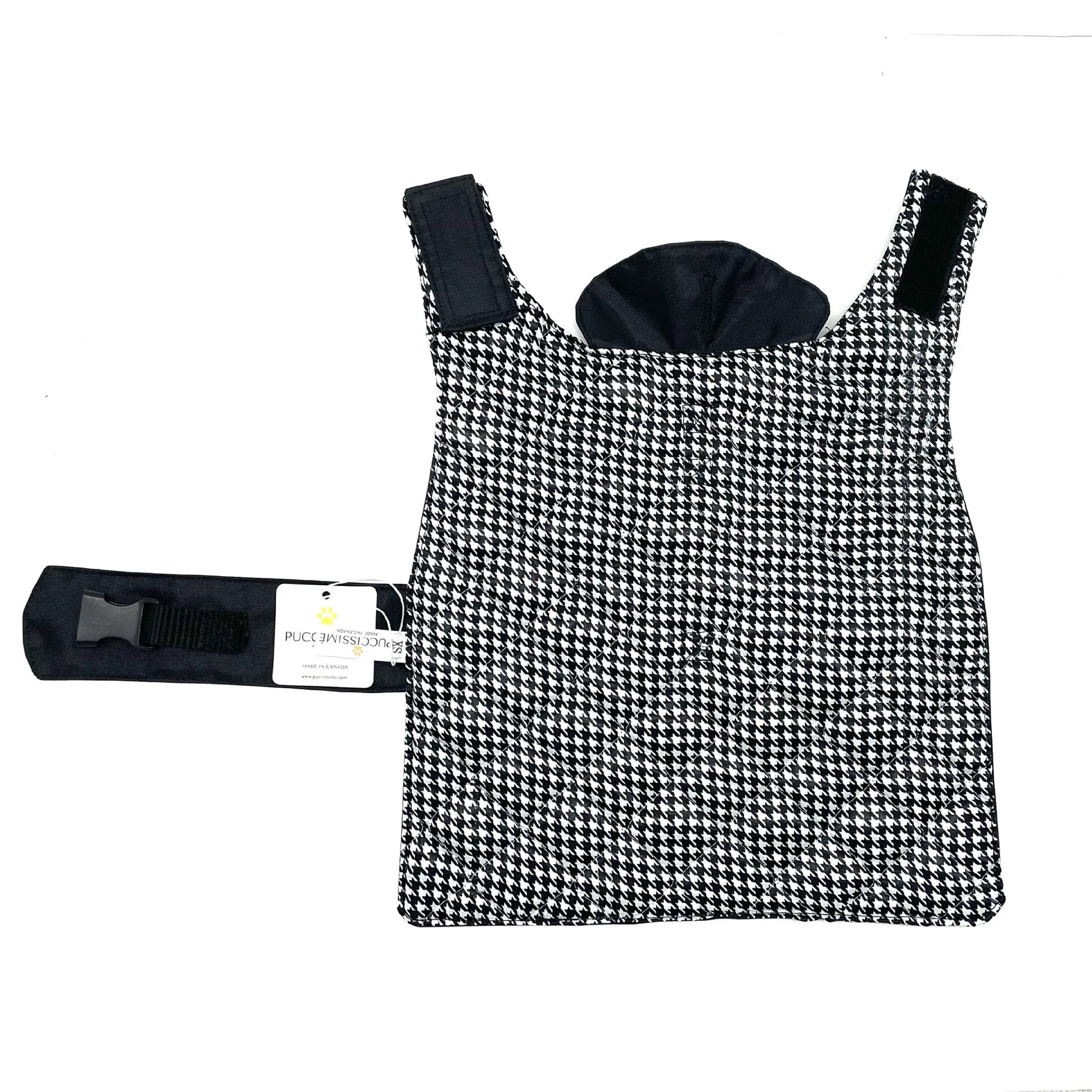 Black Rain Jacket Puccissimé Pet Couture