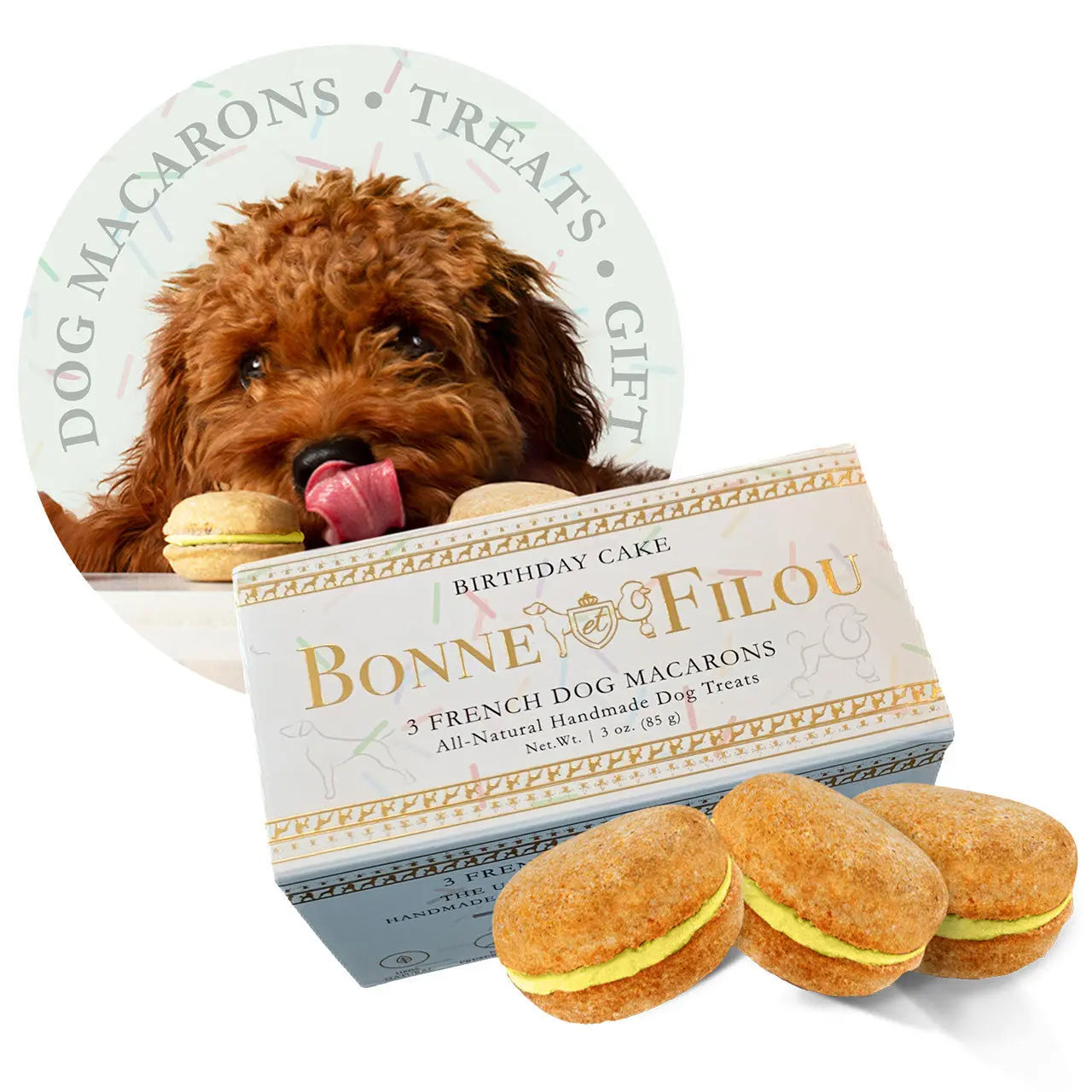 Bonne Filou - Birthday Cake Box of 3 Bonne Filou