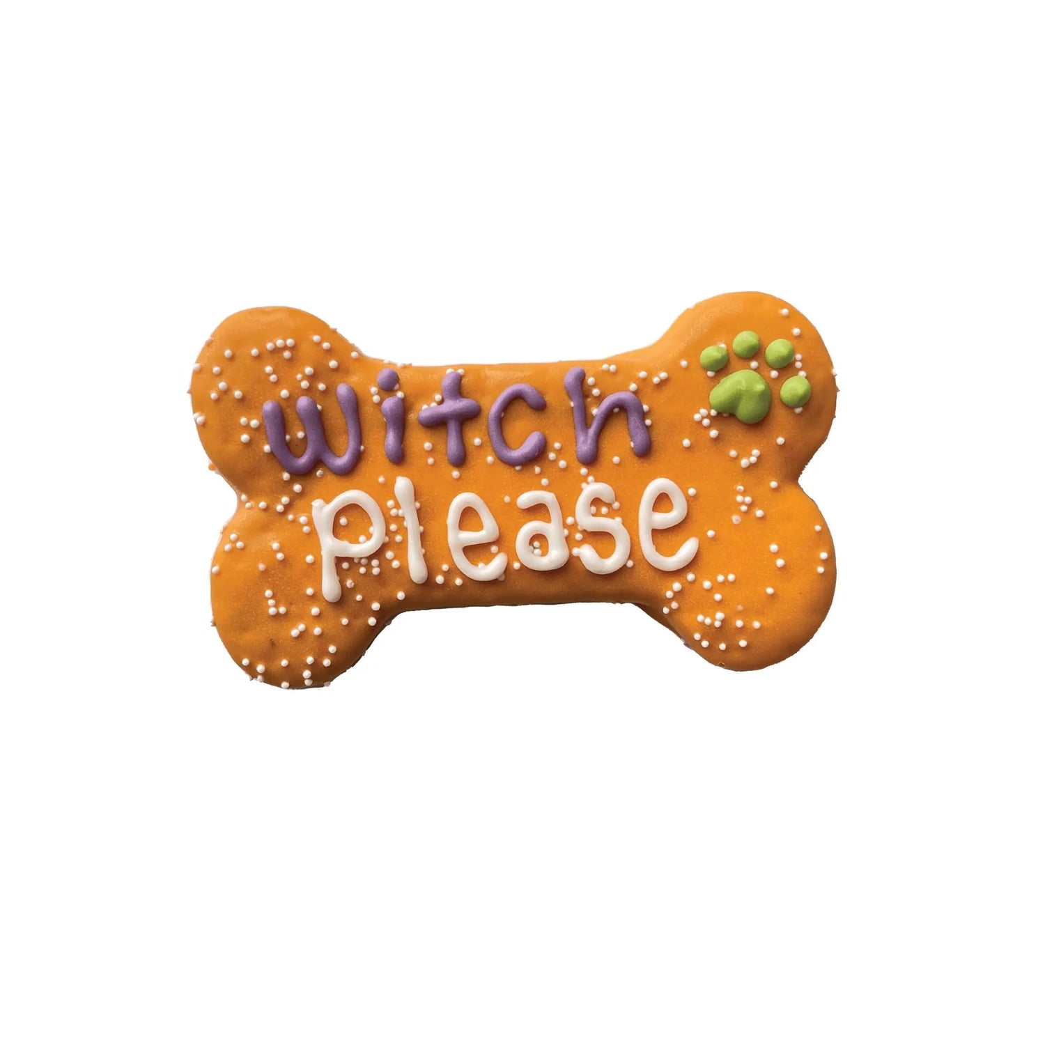 Bosco and Roxy - 6" WITCH PLEASE BONE - Halloween - Cookie for Dogs Bosco And Roxy