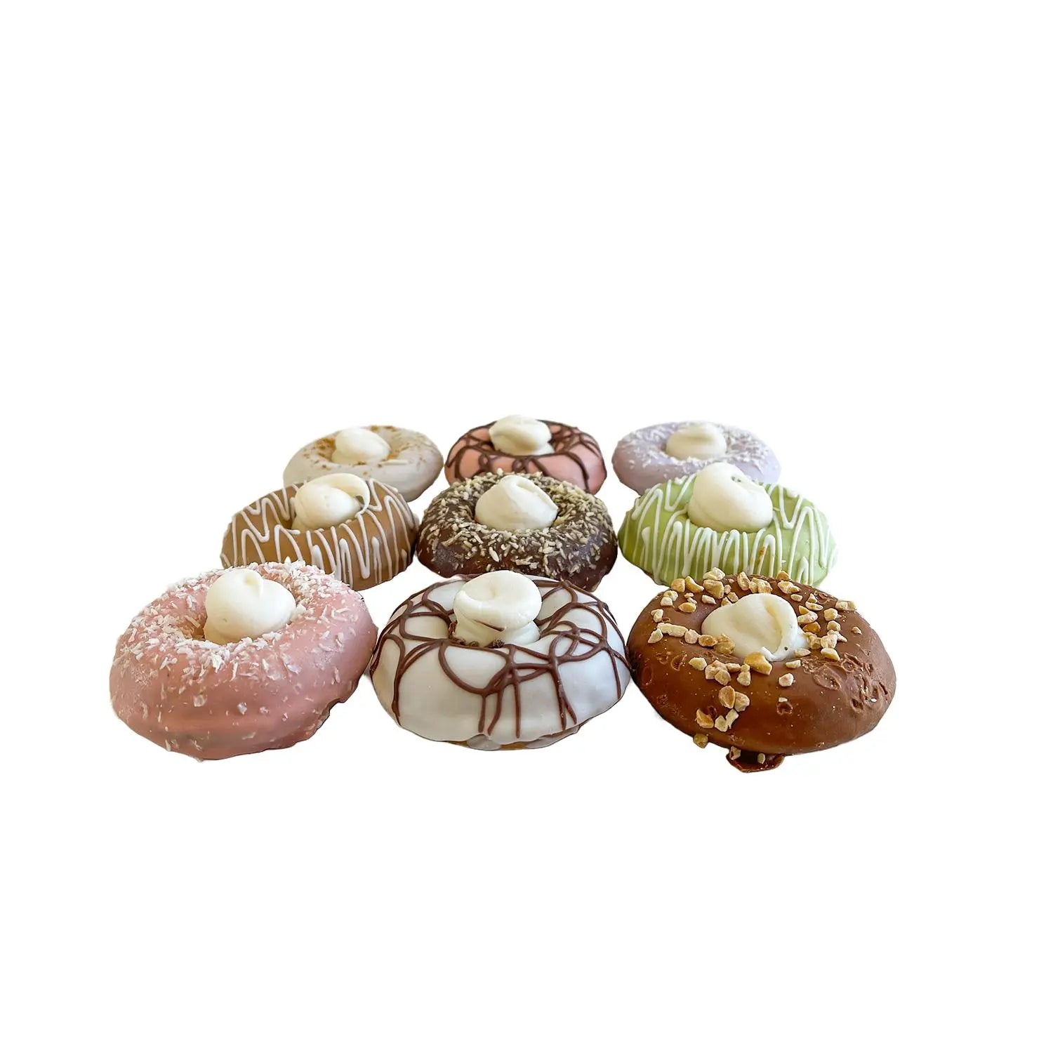 Bosco and Roxy -GOURMET 3D DONUTS  - Cookie for Dogs Bosco And Roxy