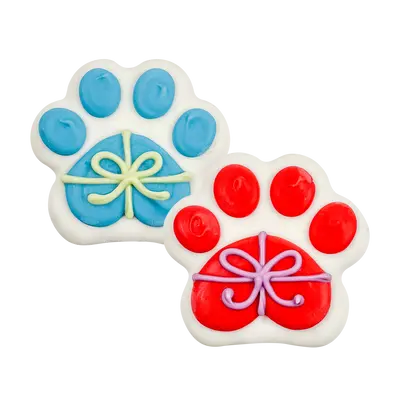 Bosco and Roxy - Paw-some Present Paws - Birthday - Dog Biscuit Bosco And Roxy