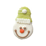 Bosco and Roxy - SNOWMAN FACES - Winter - Cookie for Dogs Bosco And Roxy