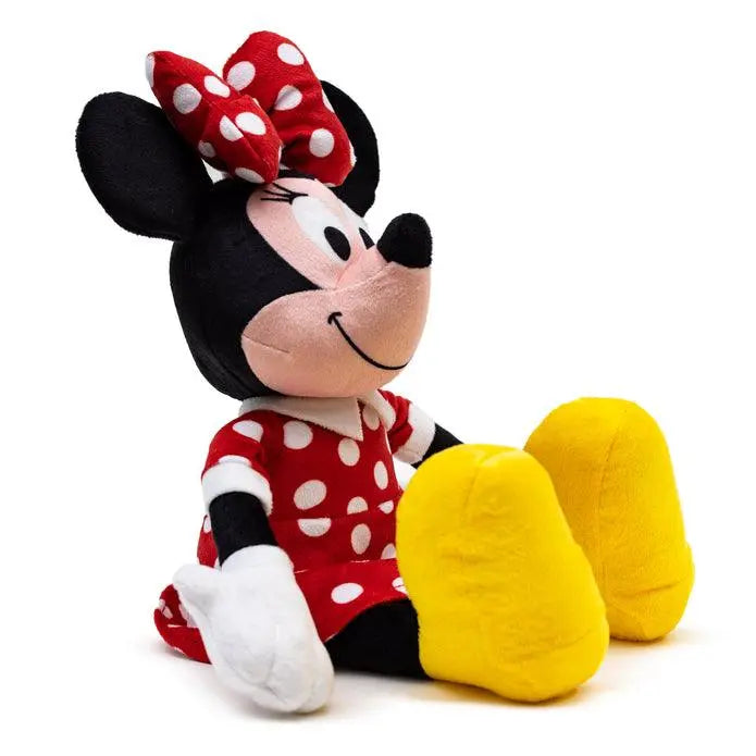 Buckle-Down- Minnie Mouse smiling Sitting Pose - Dog toy Squeaker Plush - PAWMART.ca