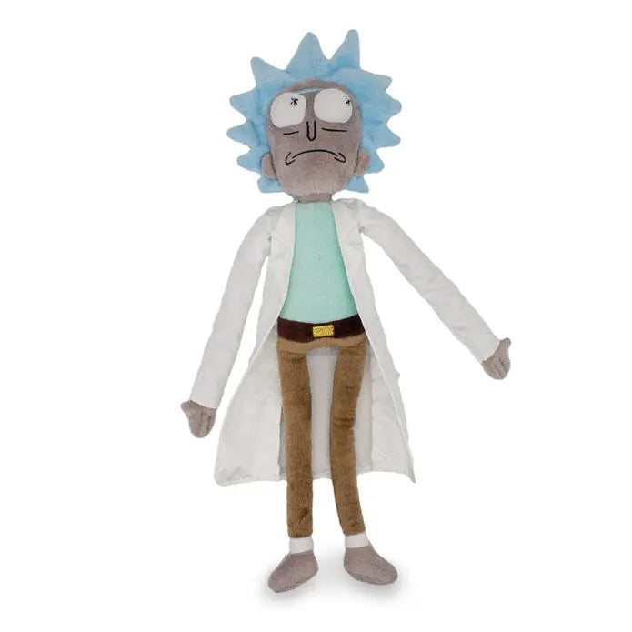 Buckle-Down- Rick and Morty Standing Rick Full Body Pose - Dog toy Squeaker Plush Buckle-Down