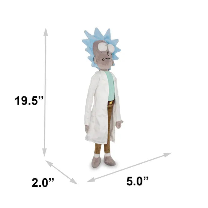 Buckle-Down- Rick and Morty Standing Rick Full Body Pose - Dog toy Squeaker Plush - PAWMART.ca Canadian Pet Store & Pet Grooming